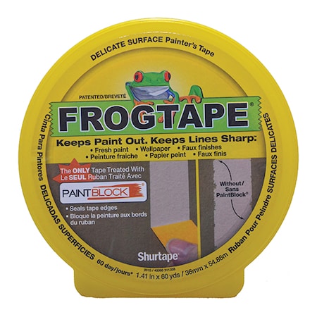 1.41 X 60 Yds Frog Tape Delicate Surface Painter's Masking Tape